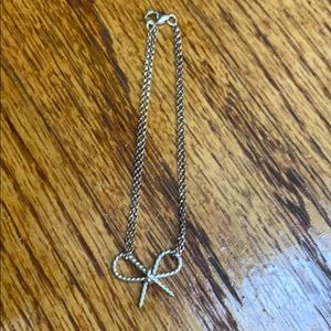 Bow Bracelet Silver